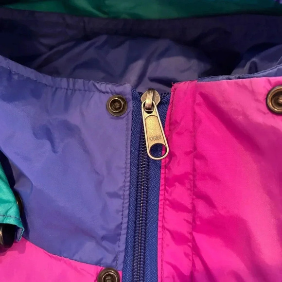 VINTAGE THE NORTH FACE PULLOVER WINDBREAKER JACKET 1990S SIZE MEDIUM MADE IN USA - Picture 10 of 14